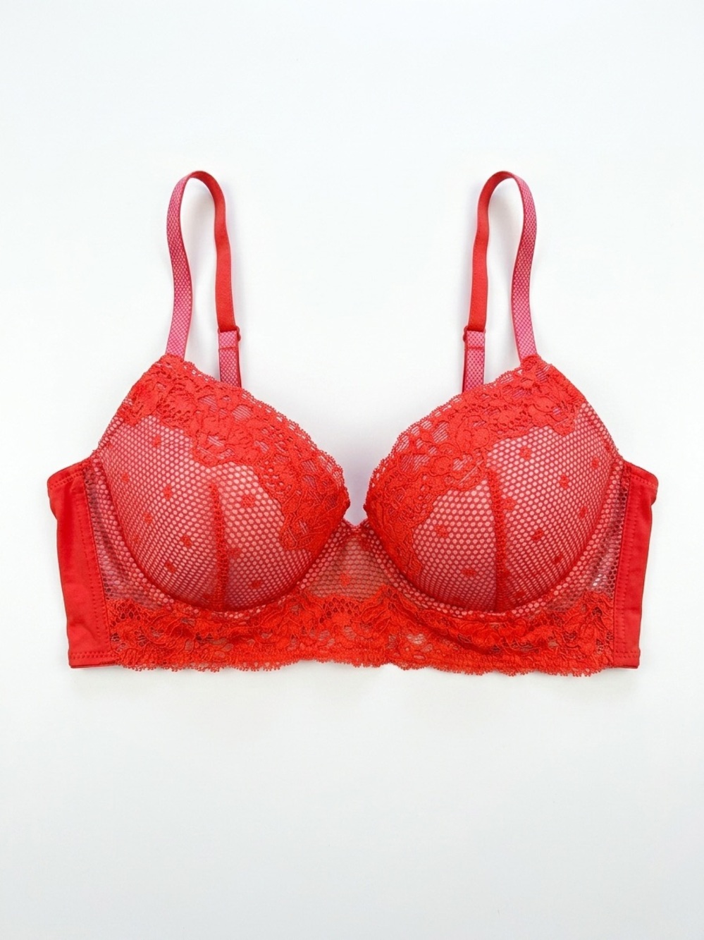 Natori Red Lace Underwire Bra